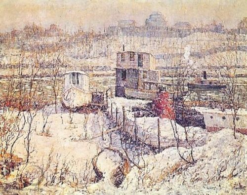 Winter by Ernest Lawson