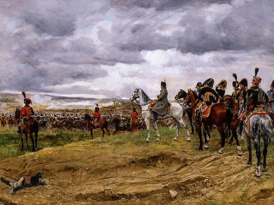 Napoleon at Jena by Ernest Meissonier