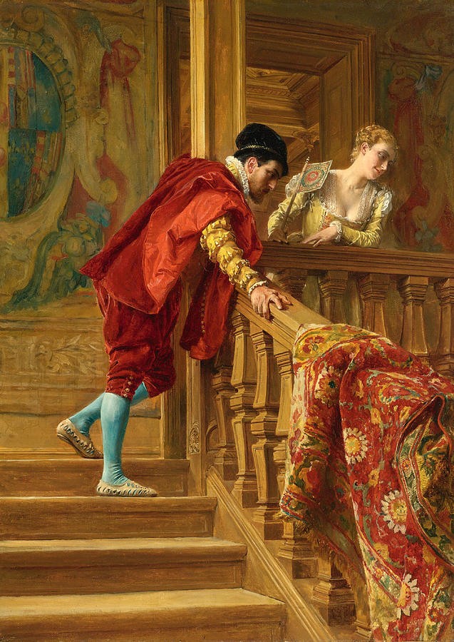 The Venetians by Ernest Meissonier
