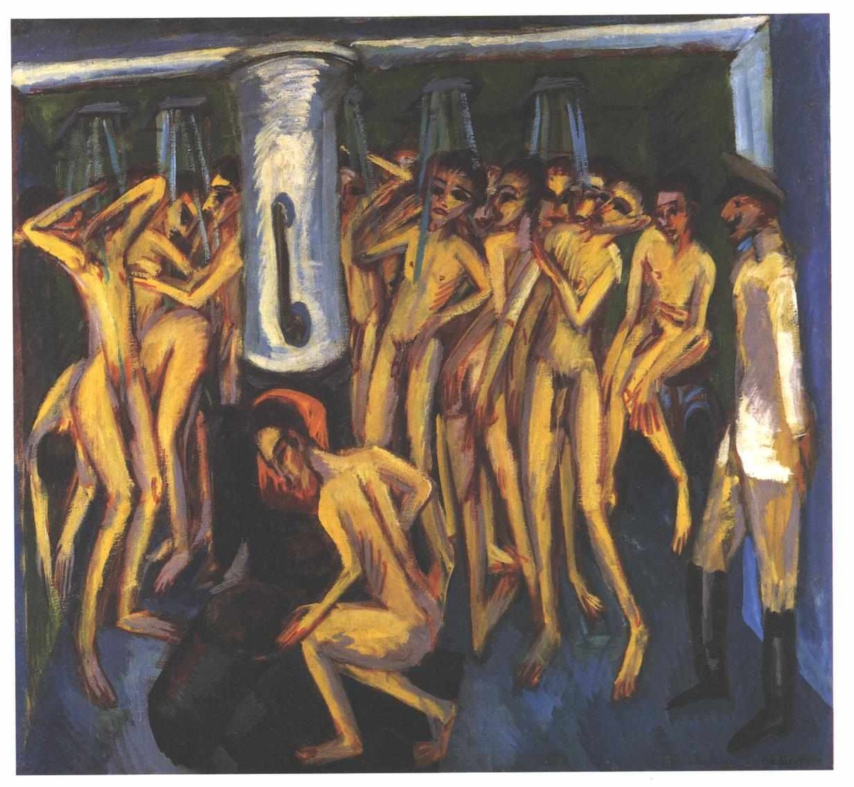 Artillerymen by Ernst Ludwig Kirchner