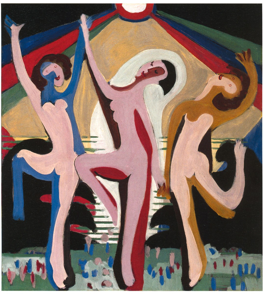 Colourful Dance by Ernst Ludwig Kirchner