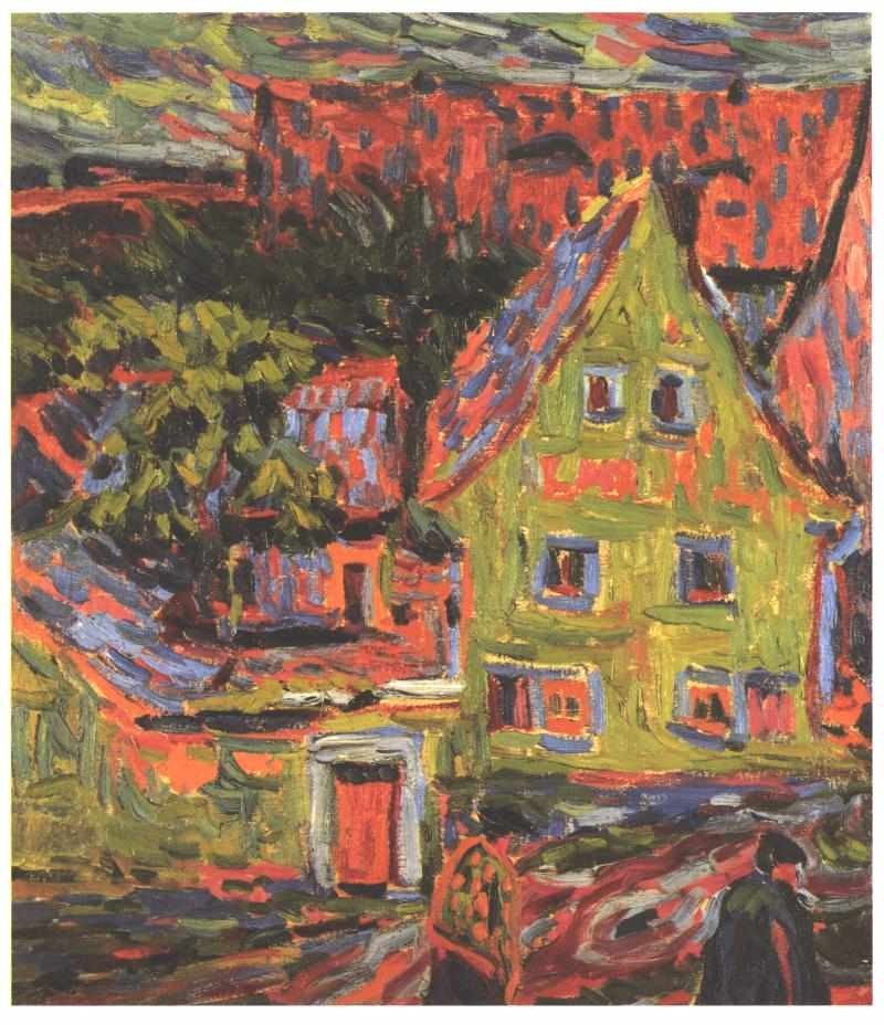 Green house by Ernst Ludwig Kirchner