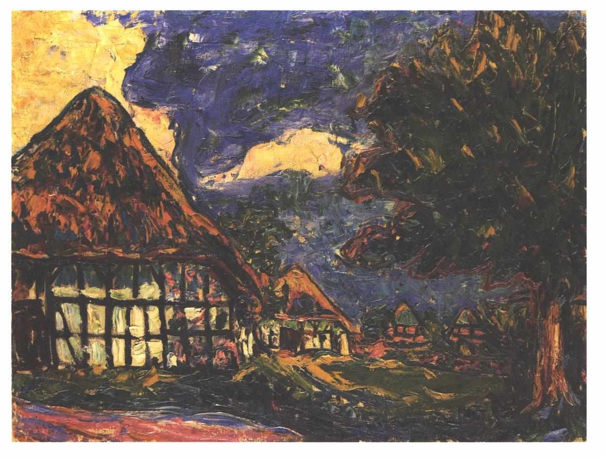 House on Fehmarn by Ernst Ludwig Kirchner