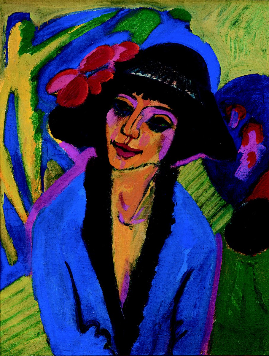 Portrait of Gerda by Ernst Ludwig Kirchner