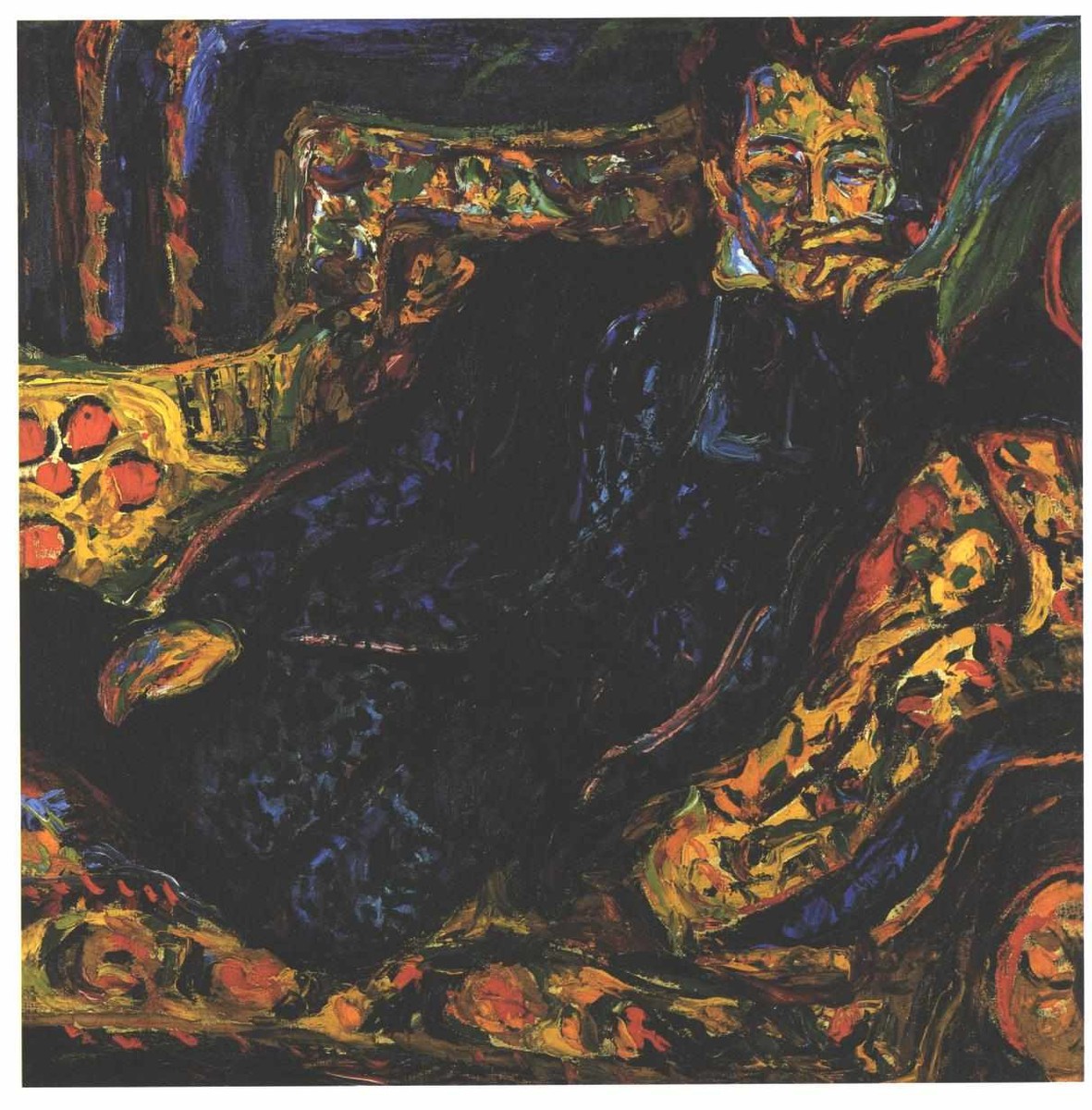 Portrait of Hans Frisch by Ernst Ludwig Kirchner