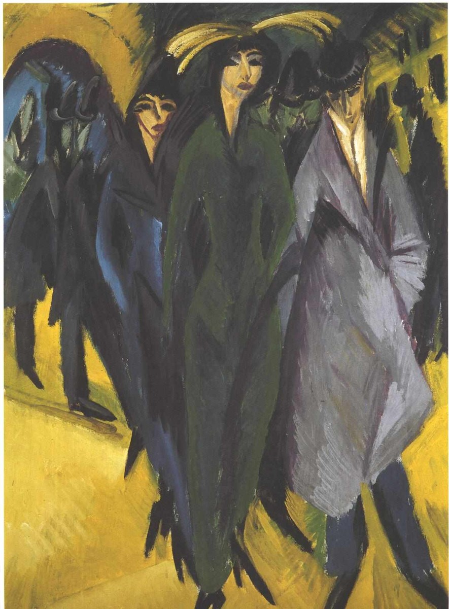 Women on the Street by Ernst Ludwig Kirchner