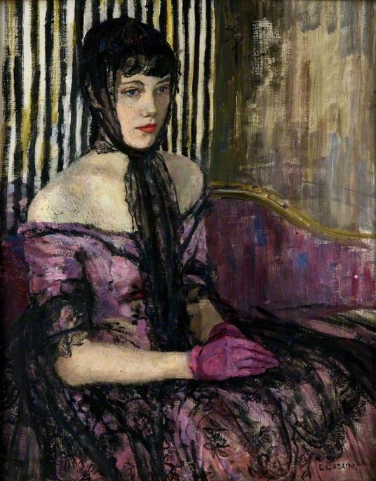 Stripes and Lace by Ethel Léontine Gabain