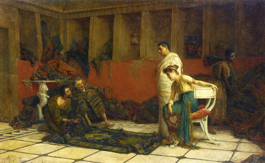 Rug Merchants by Ettore Forti