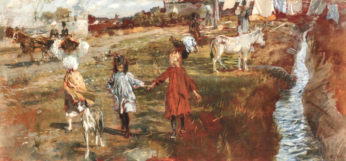 Spring by Ettore Tito