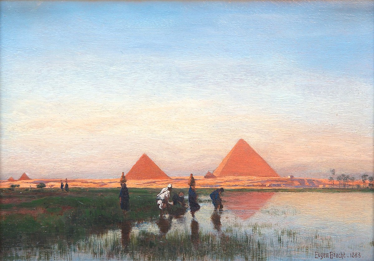 Memories of Giza by Eugen Bracht