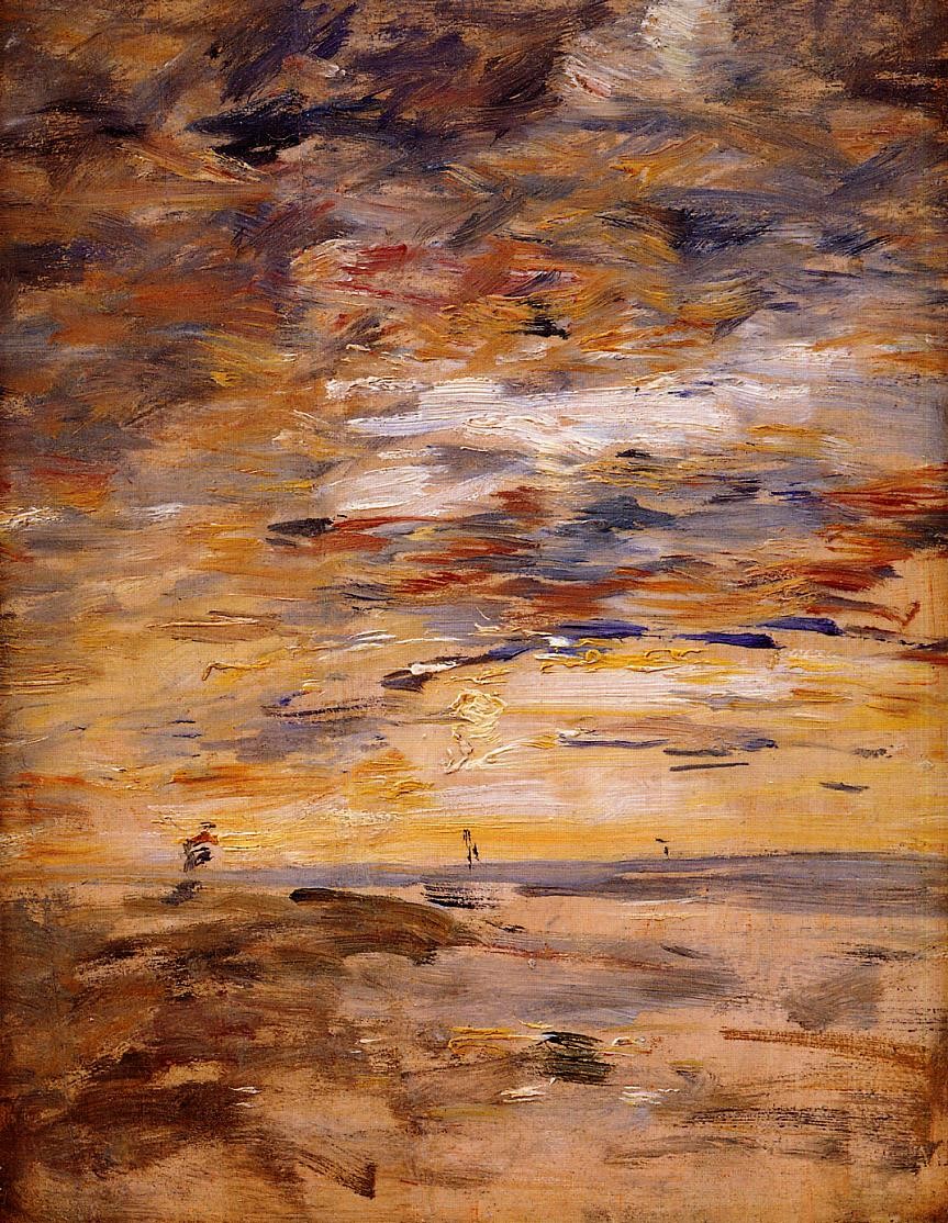 Sky at Sunset by Eugene Boudin