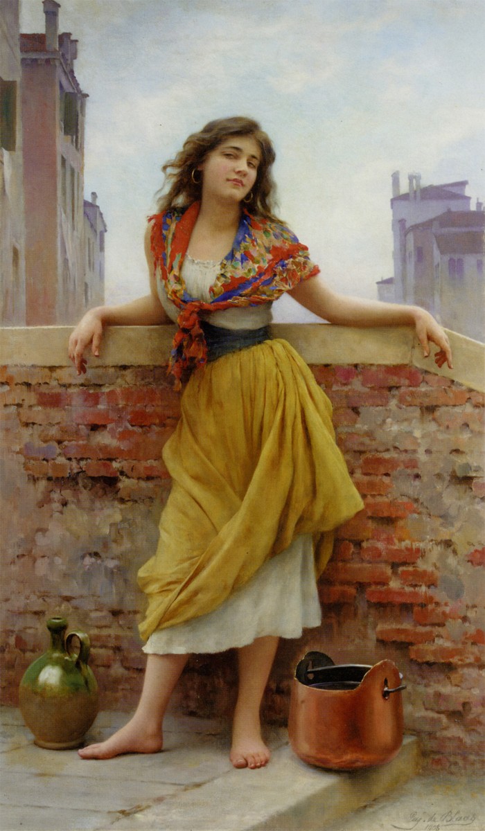 The Watercarrier by Eugene de Blaas