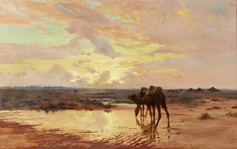 Dans Les Hauts Plateaux, Après L'orage by Eugène Girardet