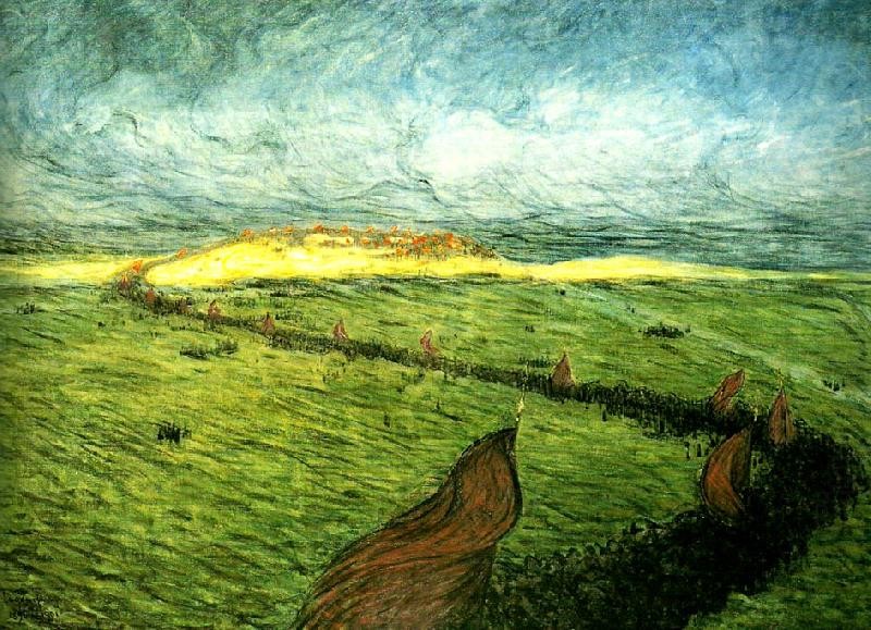 Maj Demonstration by Eugène Jansson