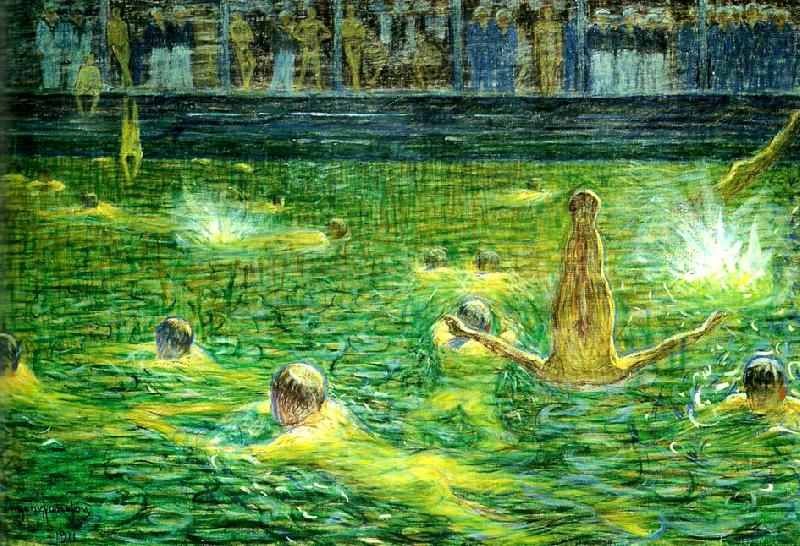 Swimming Pool by Eugène Jansson