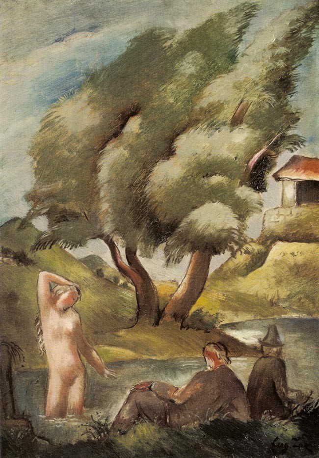 Bathing (Pastoral) by Eugeniusz Zak