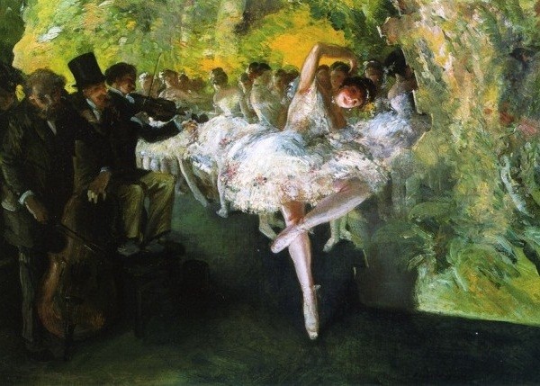Rehearsal of the Ballet by Everett Shinn