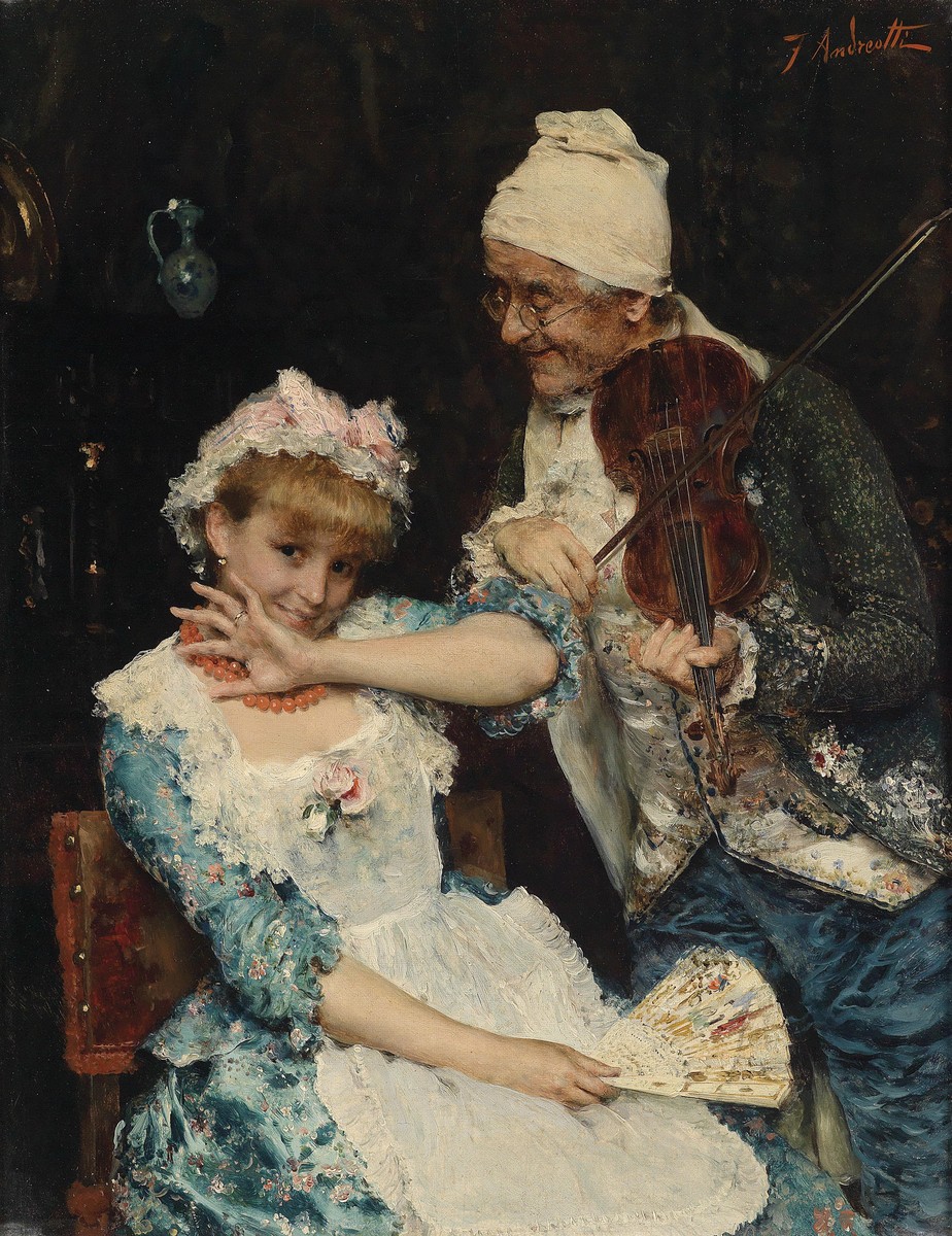 The musician by Federico Andreotti
