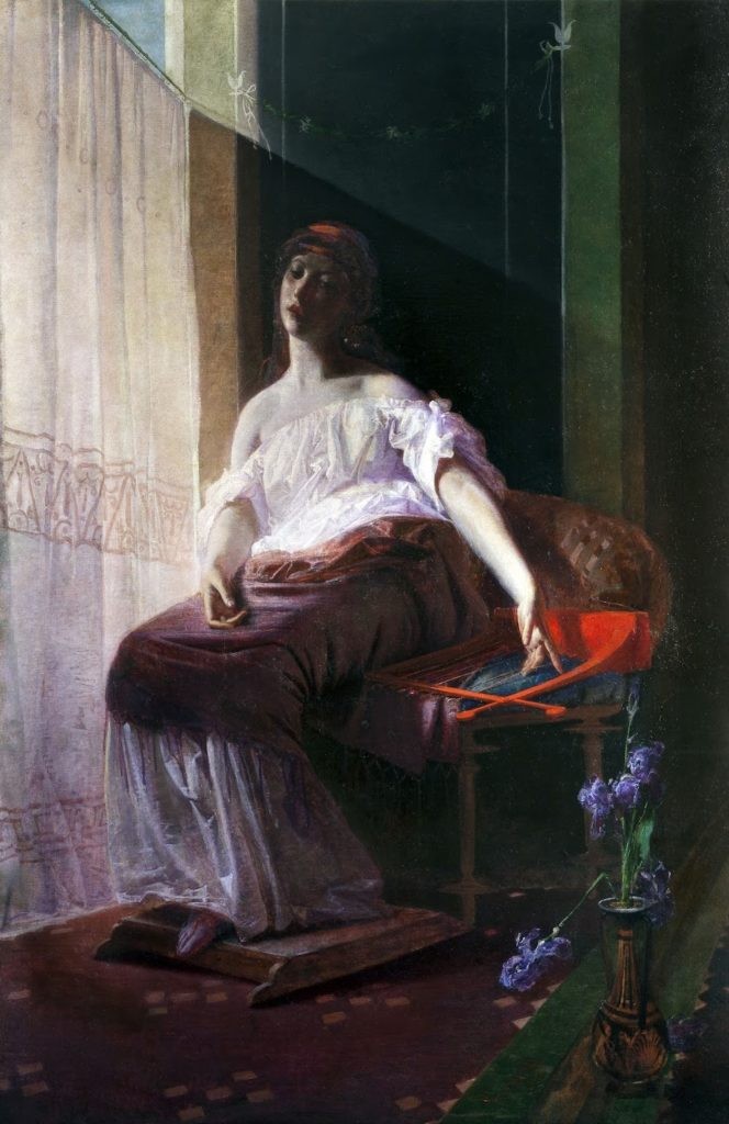 Sappho by Federico Faruffini