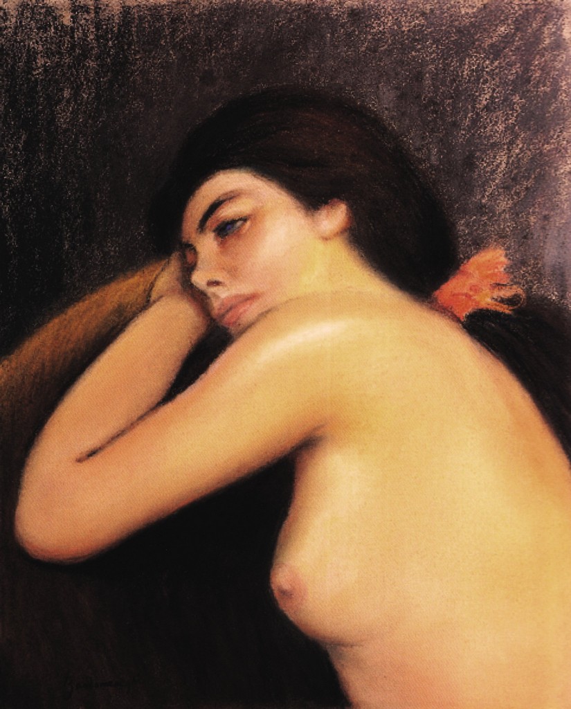 Chest of a Young Girl by Federico Zandomeneghi
