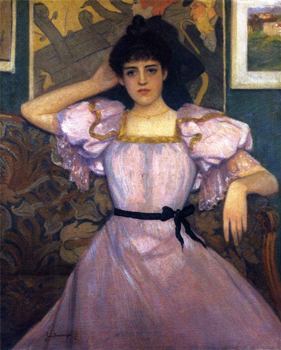 Tribute to Toulouse-Lautrec by Federico Zandomeneghi