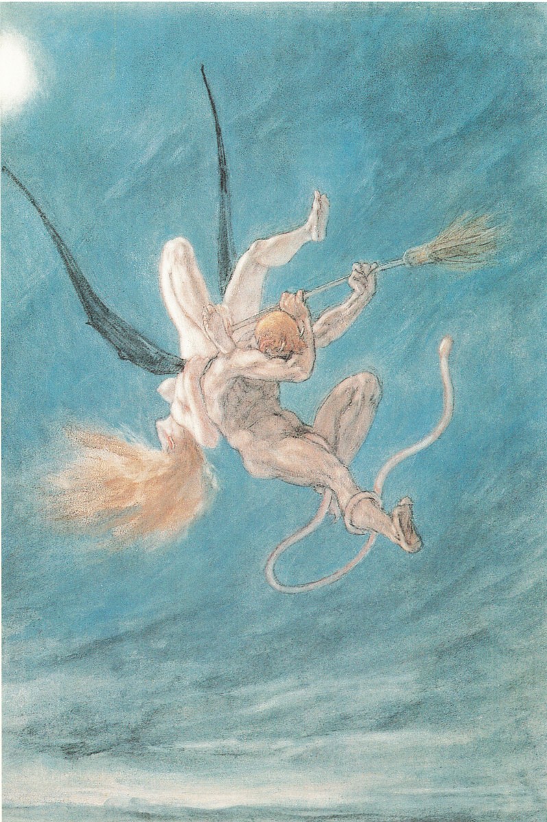 The Satanic. Removal by Felicien Rops