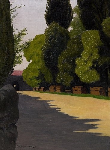Alyscamps by Felix Vallotton