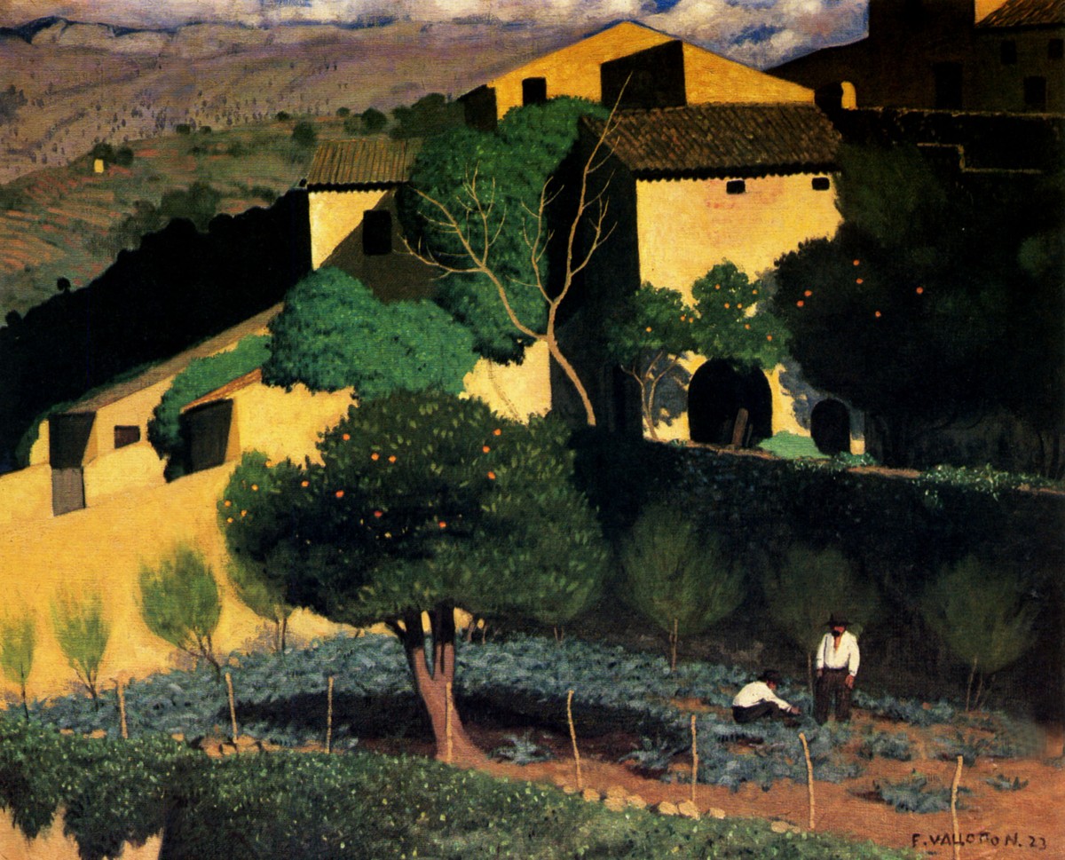 Landscape in Cagnes by Felix Vallotton