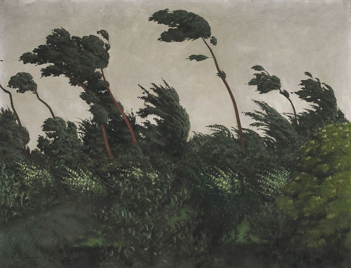 Le Vent by Felix Vallotton
