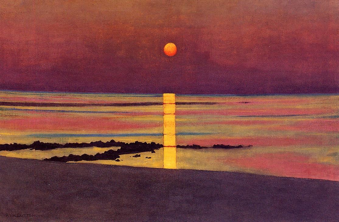 Sunset by Felix Vallotton