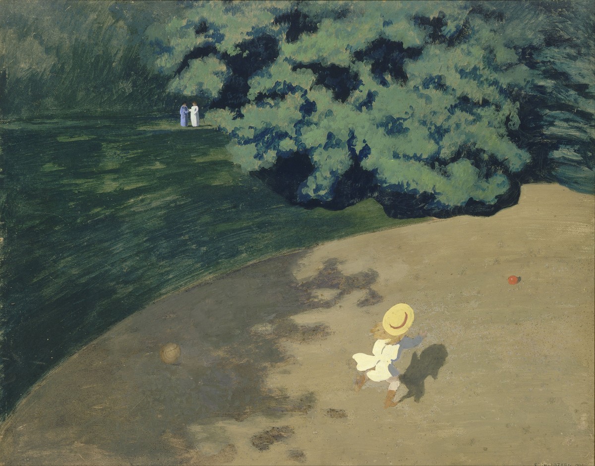 The Balloon by Felix Vallotton