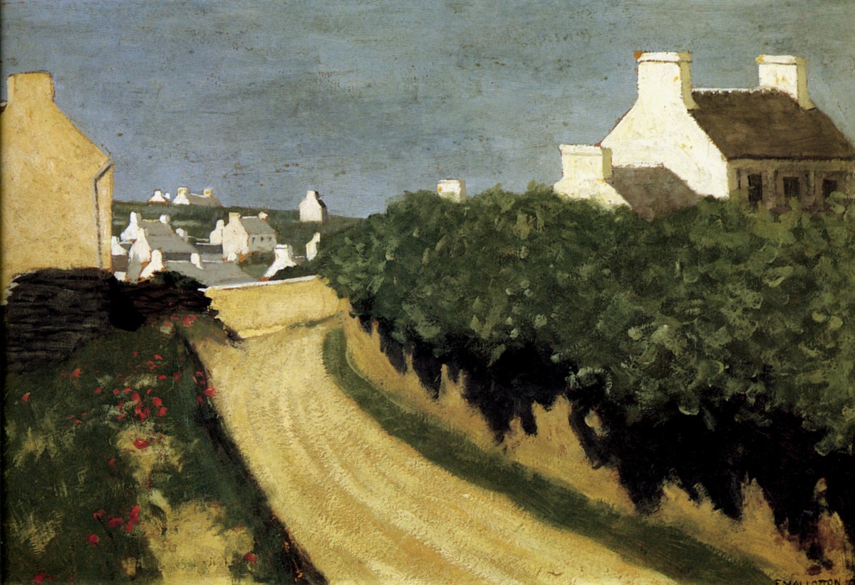 The Way to Locquirec by Felix Vallotton