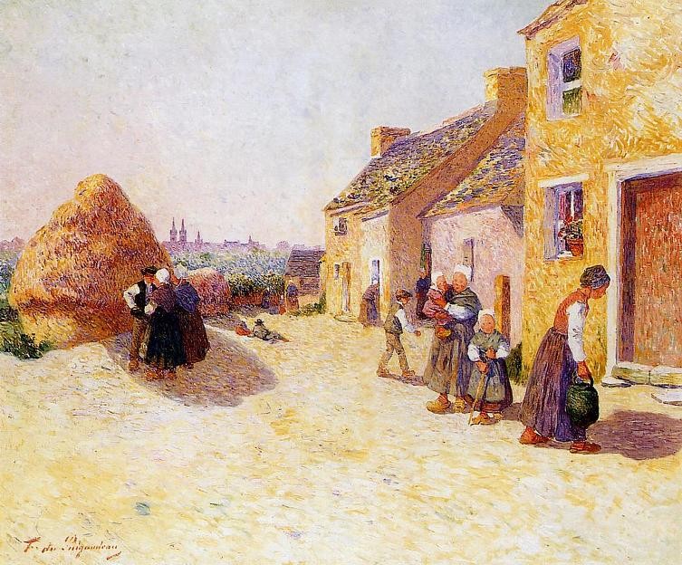 Farmyard by Ferdinand du Puigaudeau