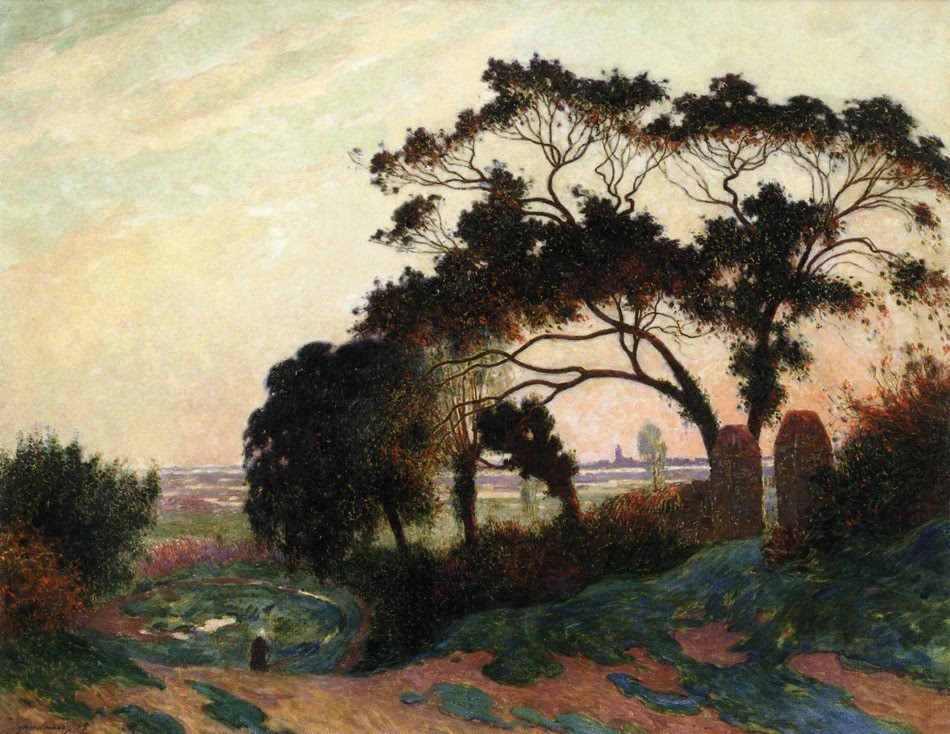 Landsape, Hills of Guerande by Ferdinand du Puigaudeau