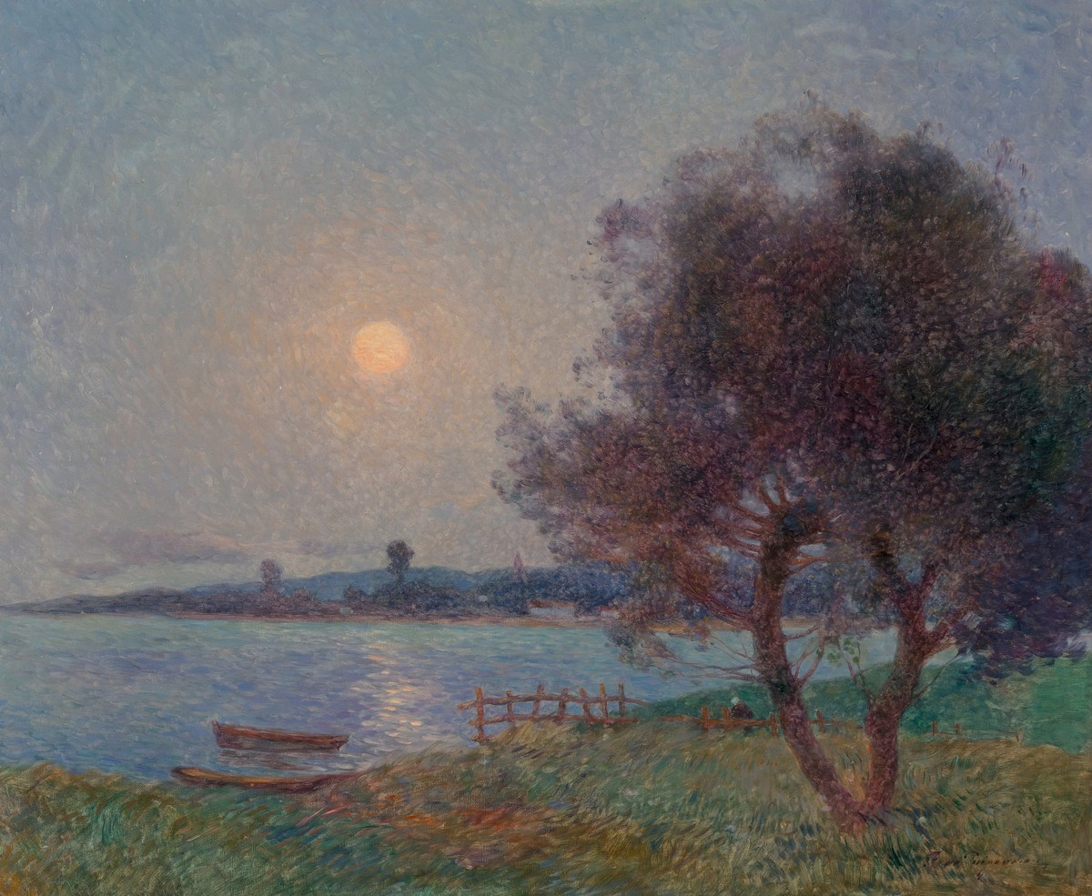The Moonlit River (la Rivière Au Clair De Lune) by Ferdinand du Puigaudeau