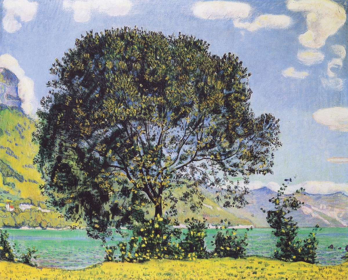 A View of Lake Brienz from Bodeli by Ferdinand Hodler