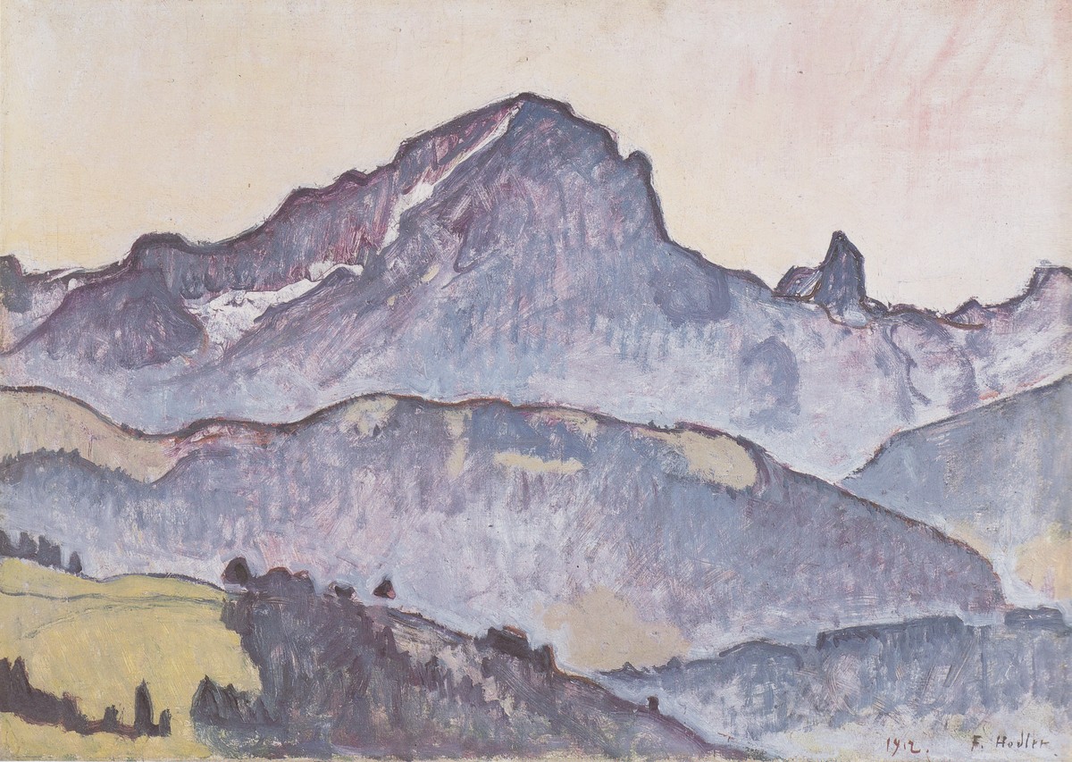 From Le Grand Muveran Villars by Ferdinand Hodler