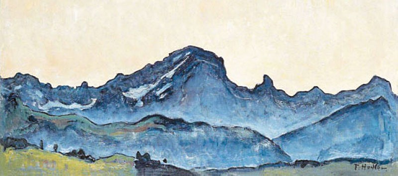 Grand Muveran by Ferdinand Hodler