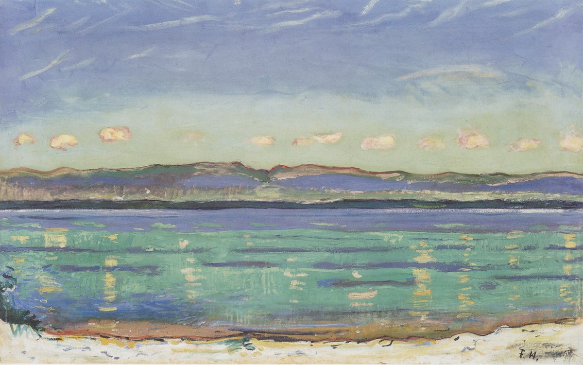 Landscape with of rhythm by Ferdinand Hodler