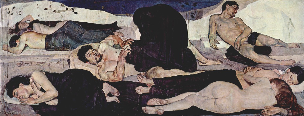 Night by Ferdinand Hodler