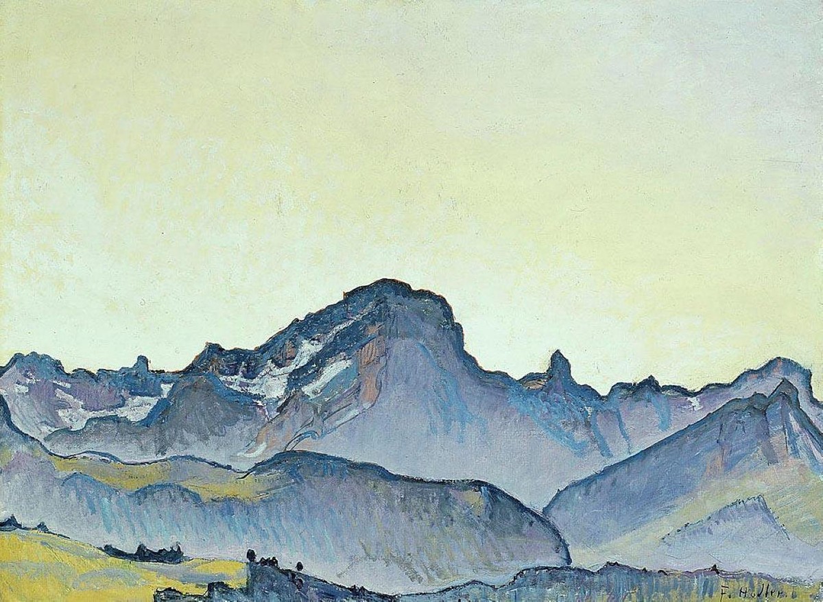 The Grand Muveran by Ferdinand Hodler