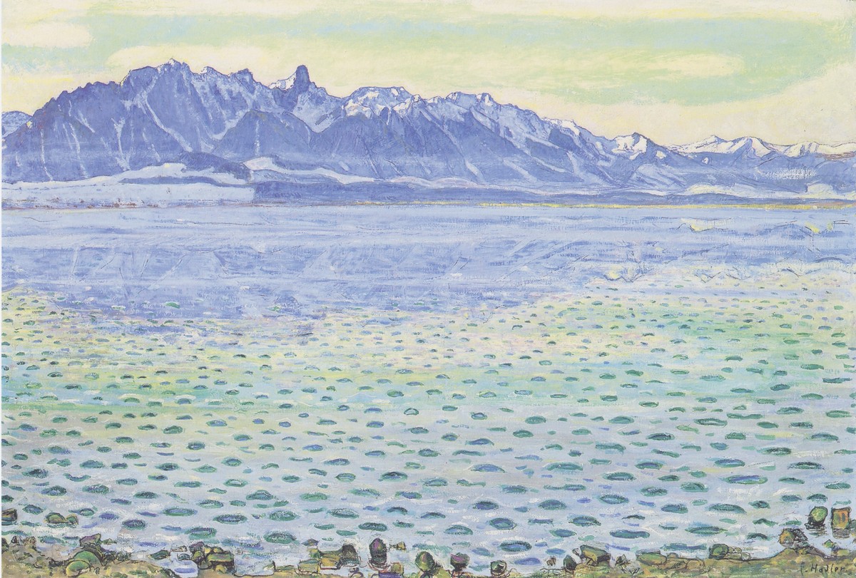 Thun, Stockhornkette by Ferdinand Hodler