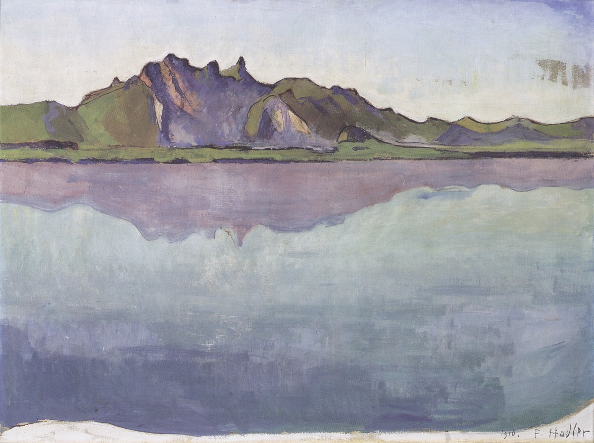 Thun, Stockhornkette by Ferdinand Hodler