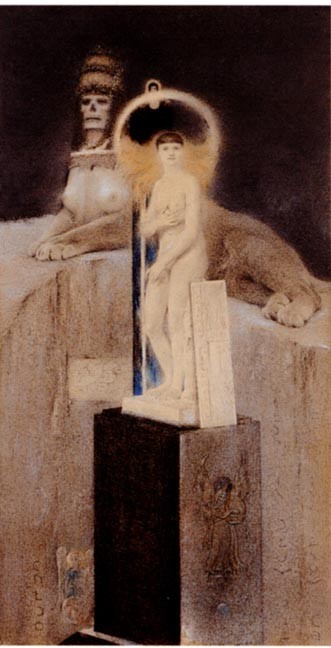 After Joséphin Péladan, The Supreme Vice by Fernand Khnopff