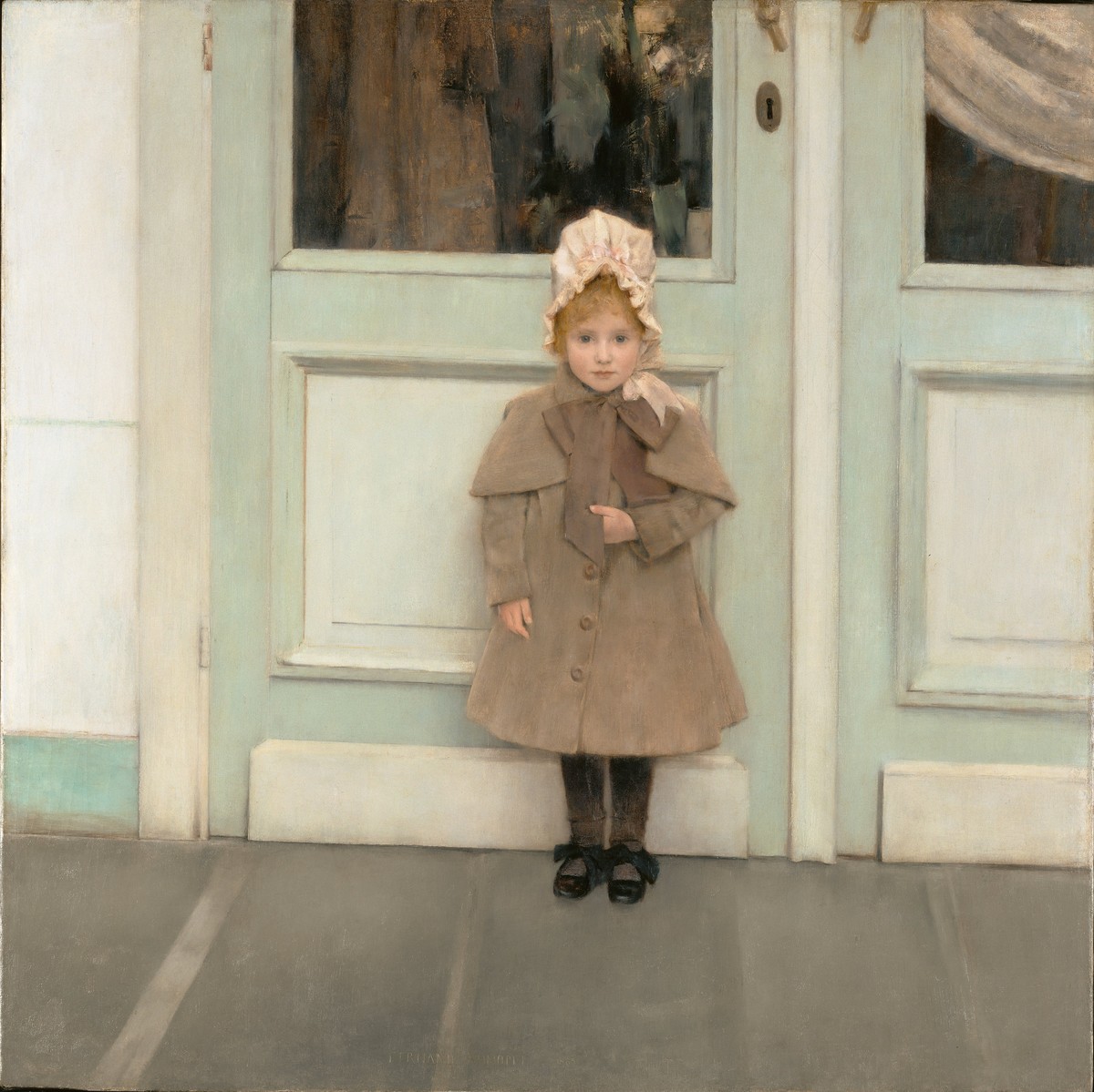 Portrait of Jeanne Kefer by Fernand Khnopff