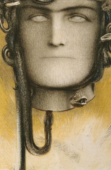 The Blood of Medusa by Fernand Khnopff