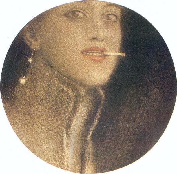 The Cigarette by Fernand Khnopff