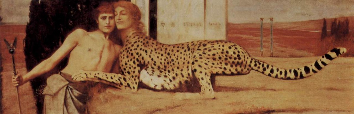 The Sphinx or The Caress by Fernand Khnopff