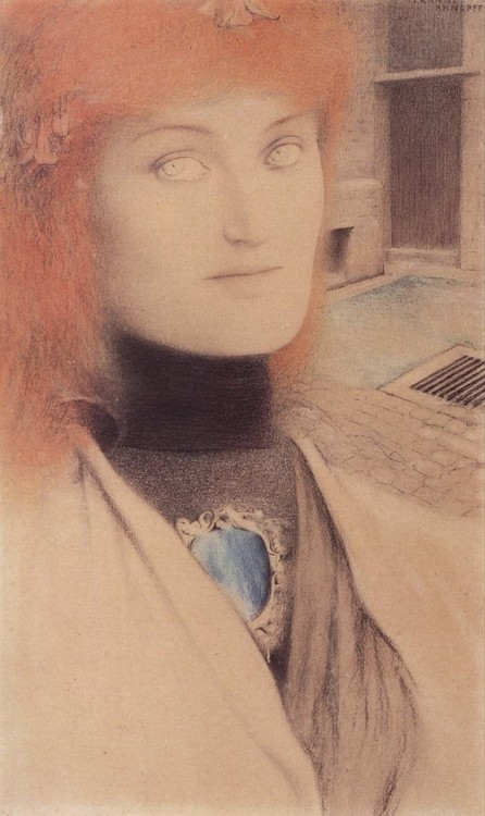 Who Shall Deliver Me? by Fernand Khnopff