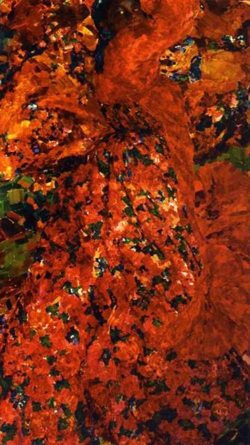 Dancing woman by Filipp Malyavin